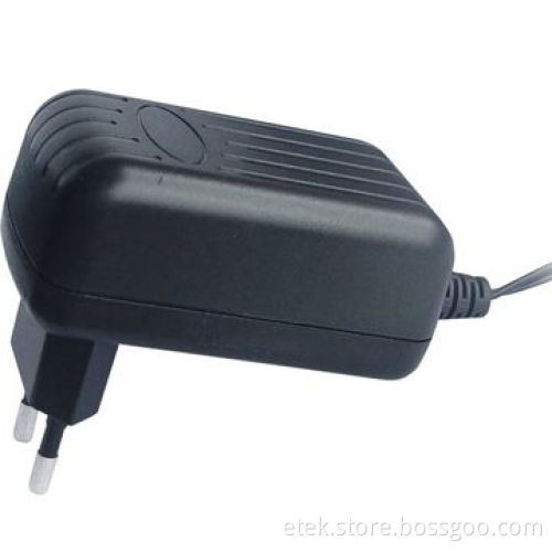 8W Switching Power Adapter with Europe AC Plug, 2.8 to 24V Output Voltage